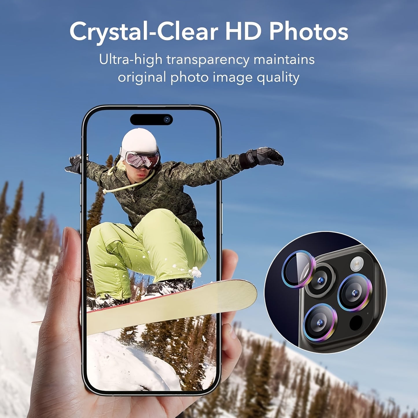 15 camera film mixed colors Available for:iPhone16 16pro 16promax 16plus 15PRO15 15PROMAX 14 14PRO14PROMAX14plus 13mini13 13PRO13PROMAX 12 12PRO 12PROMAX 11 11PRO11PROMAXMobile Phone Lens Film Black, Blue, Gold, Gray, Dazzling Color Eyehawk Lens Film
